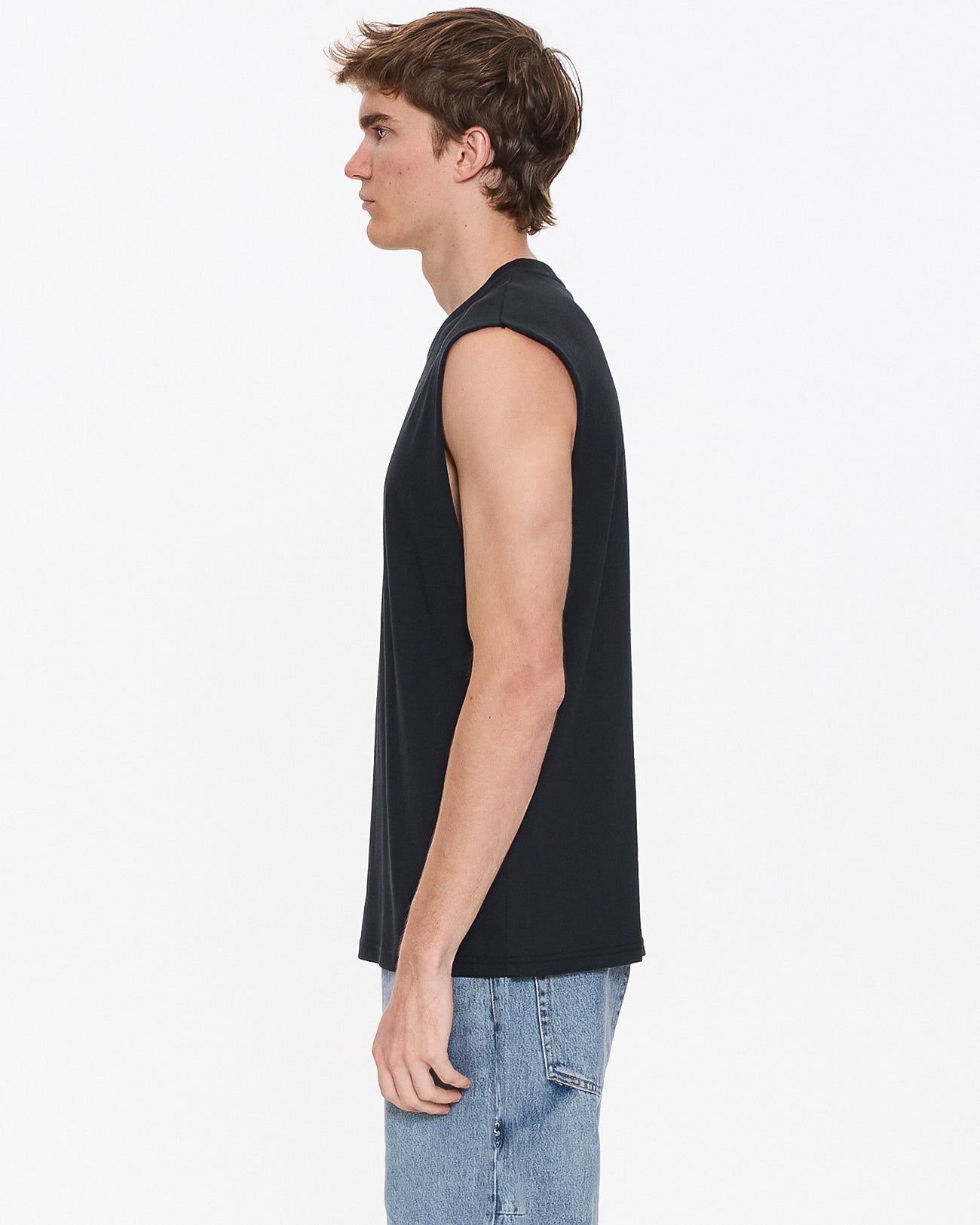 A Haven For The Restless Merch Fit Muscle Tee