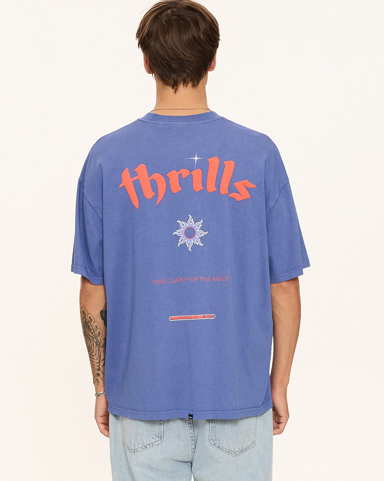 Crystal Clear Box Fit Oversize Tee