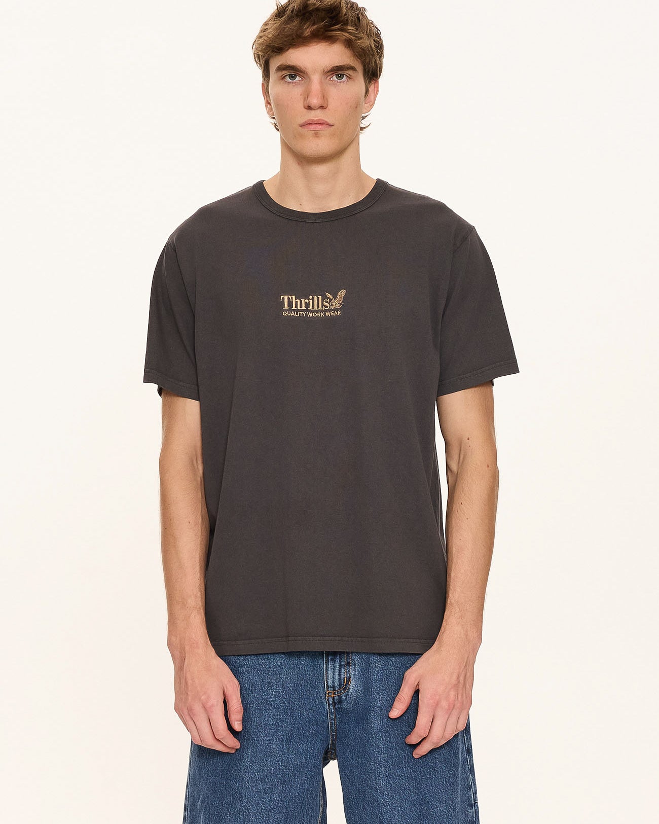 Thrills Workwear Embro Merch Fit Tee