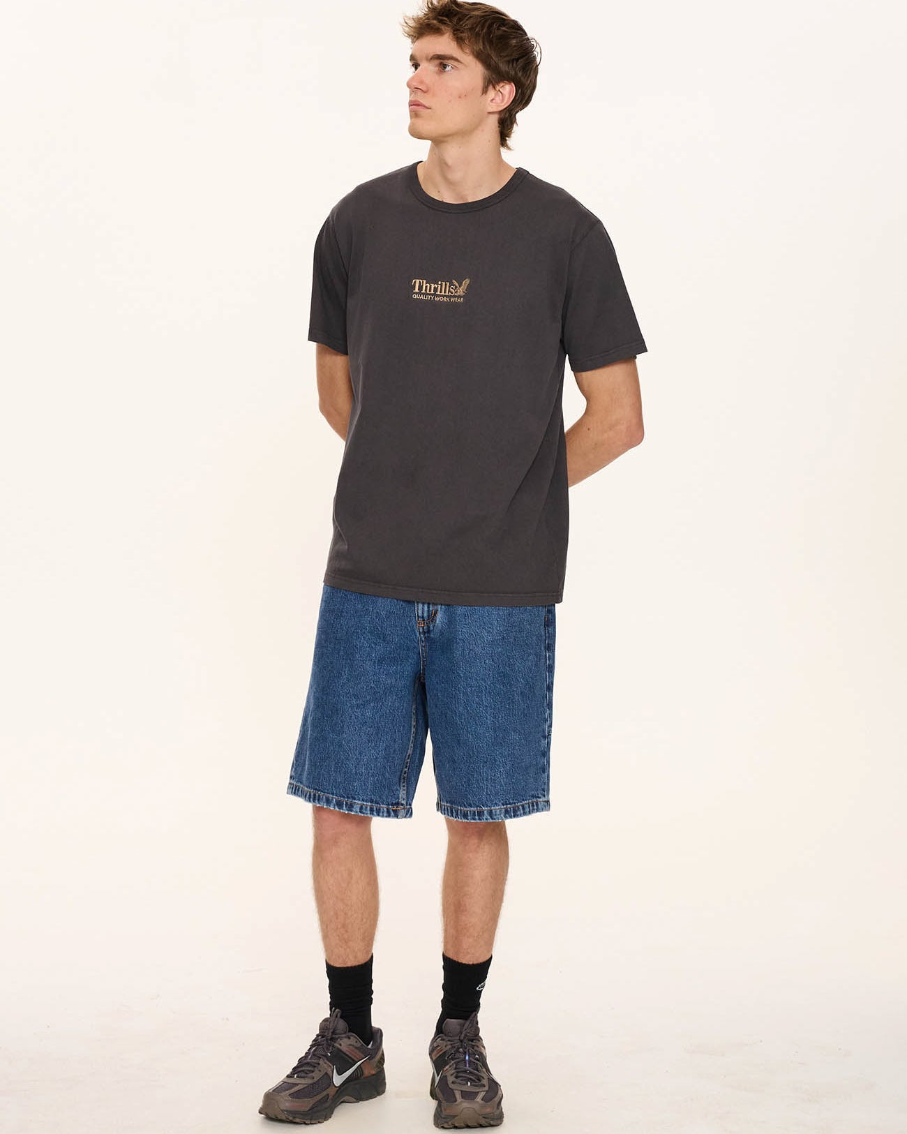 Thrills Workwear Embro Merch Fit Tee