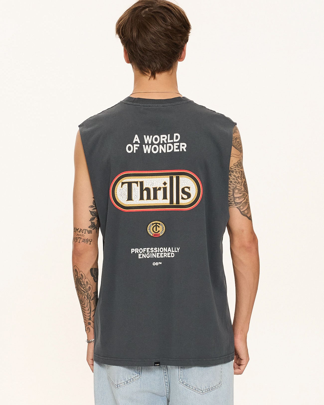 Wonder World Merch Fit Muscle Tee