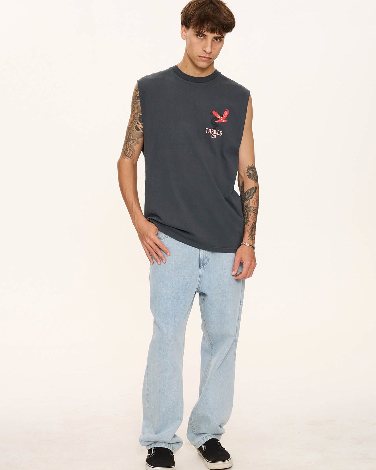 Wonder World Merch Fit Muscle Tee