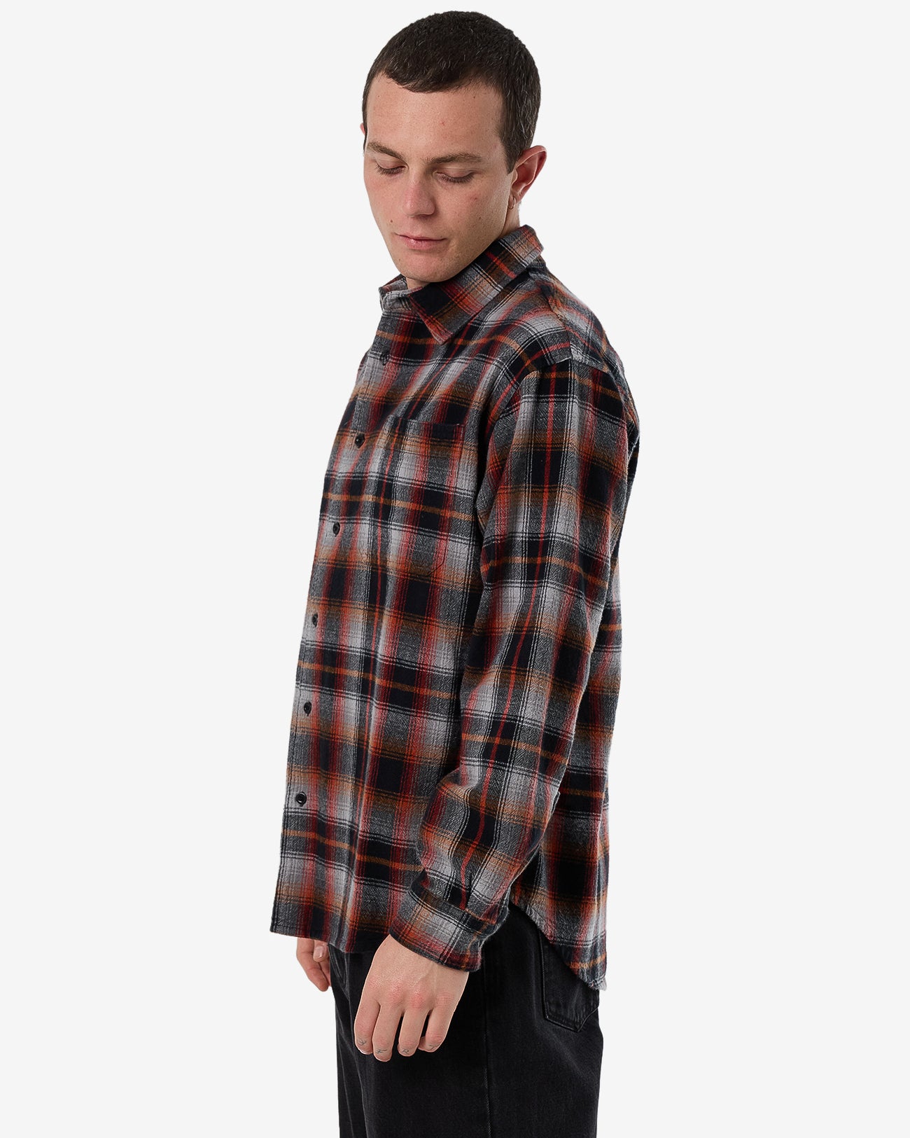 Barrio Long Sleeve Flannel Shirt