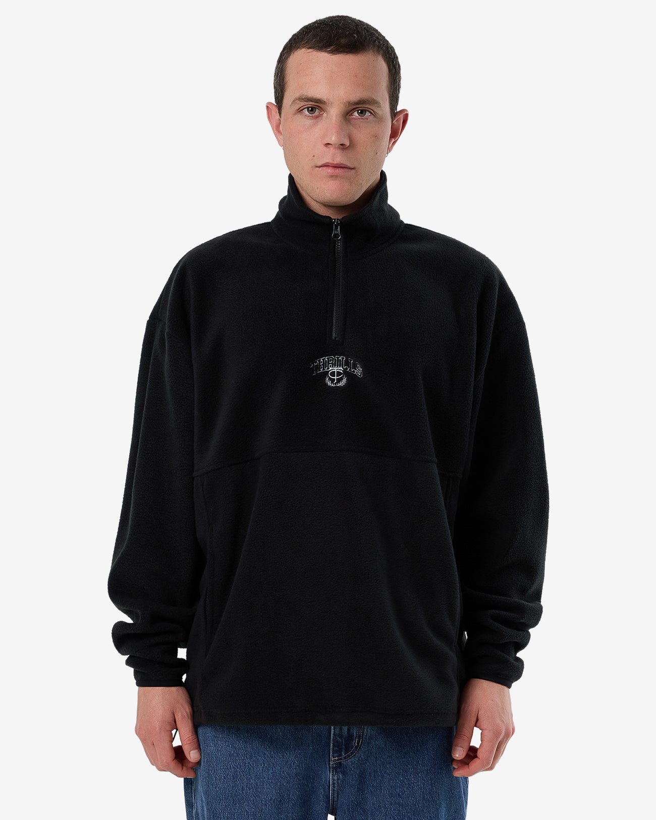 Legacy Wreath Quarter Zip Polar Fleece
