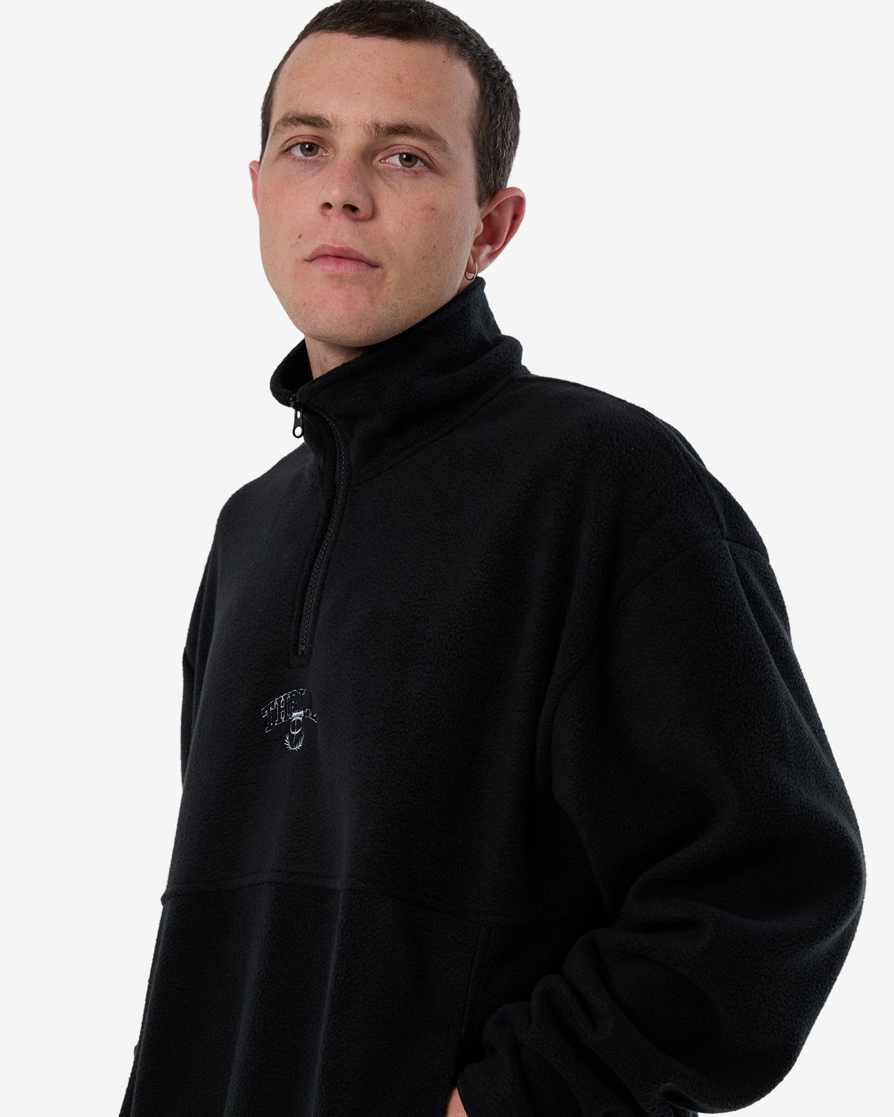 Legacy Wreath Quarter Zip Polar Fleece