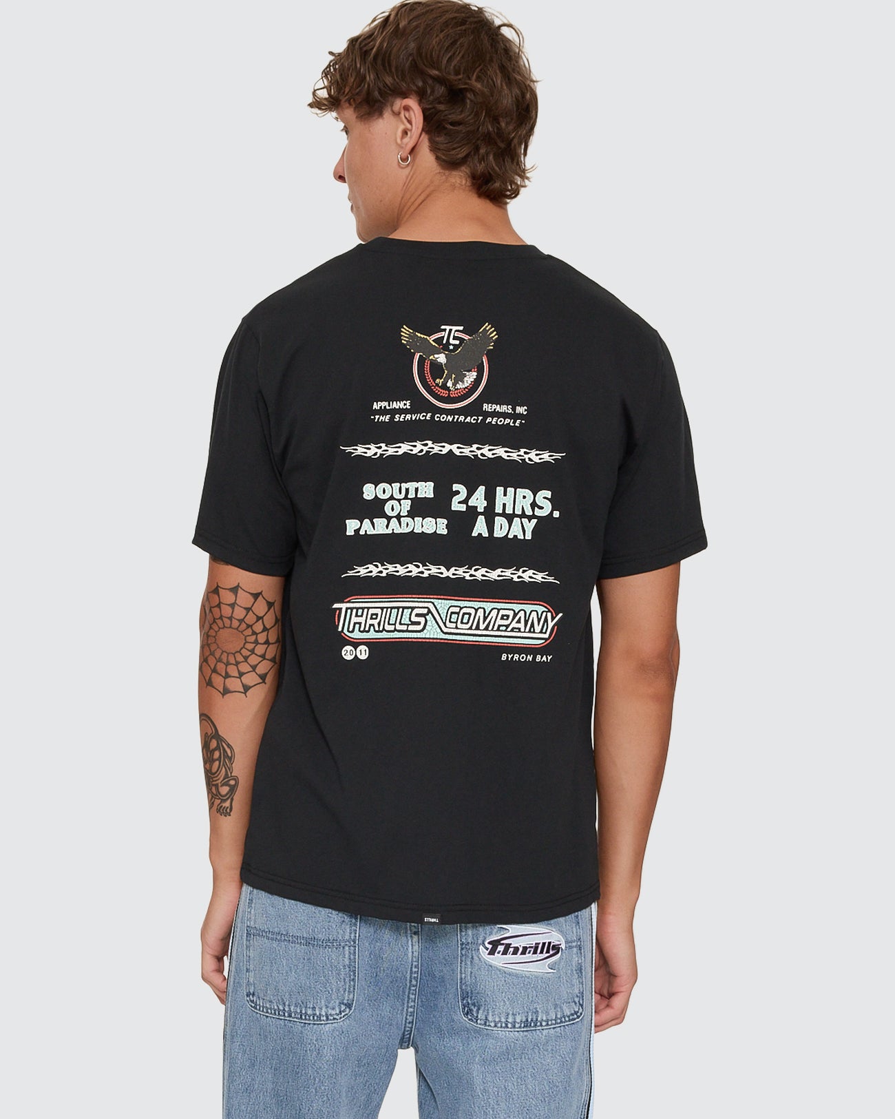 Servicing South Of Paradise Merch Tee