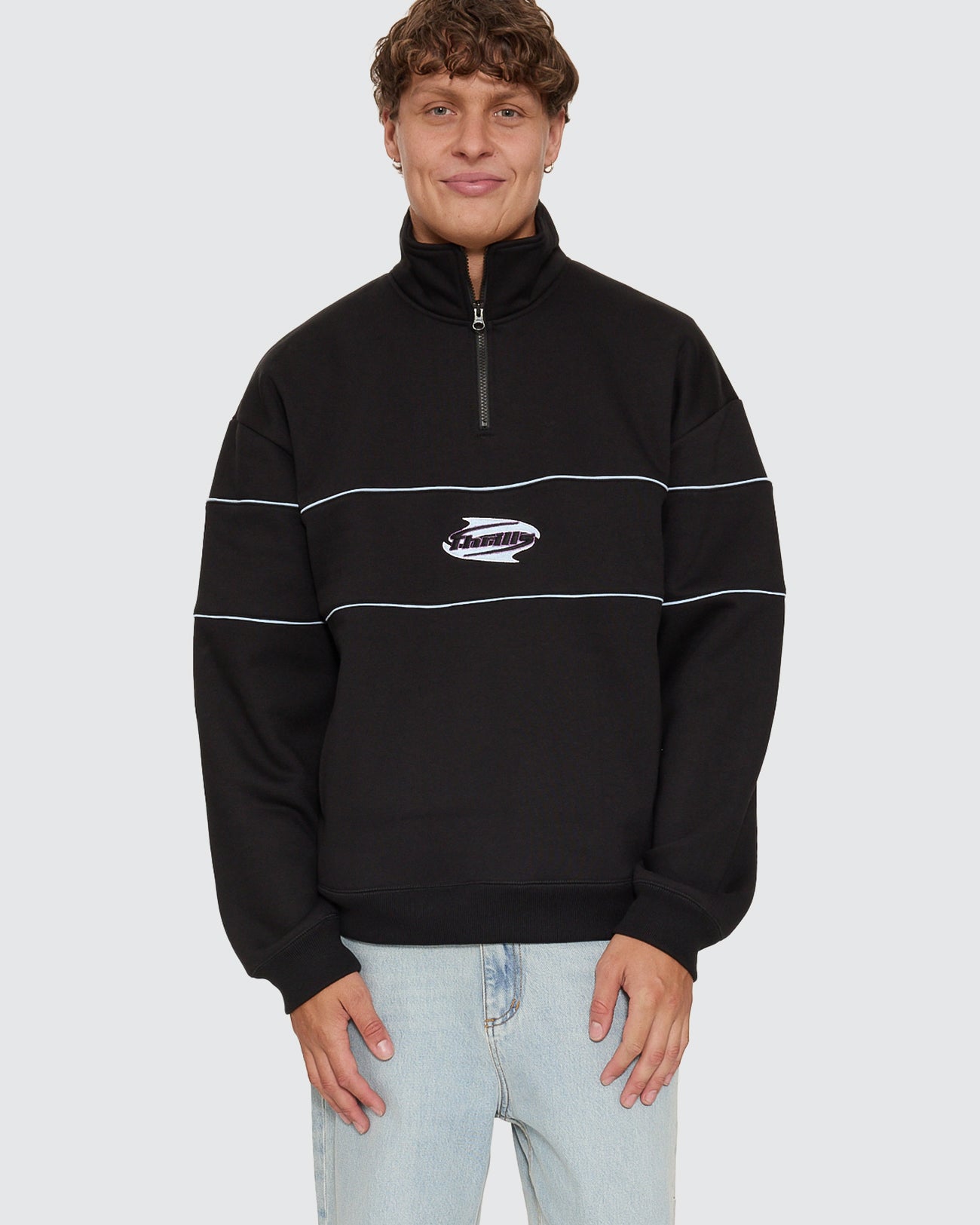 Split Decisions Quarter Zip Fleece