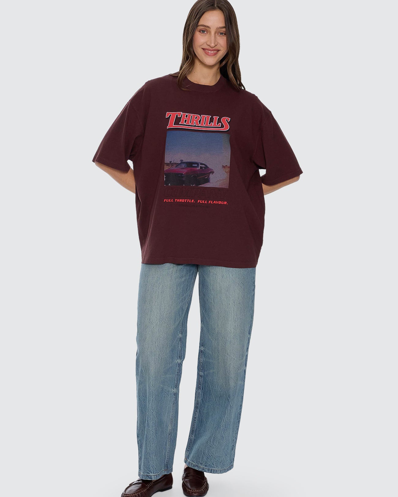 Full Throttle Oversized Tee