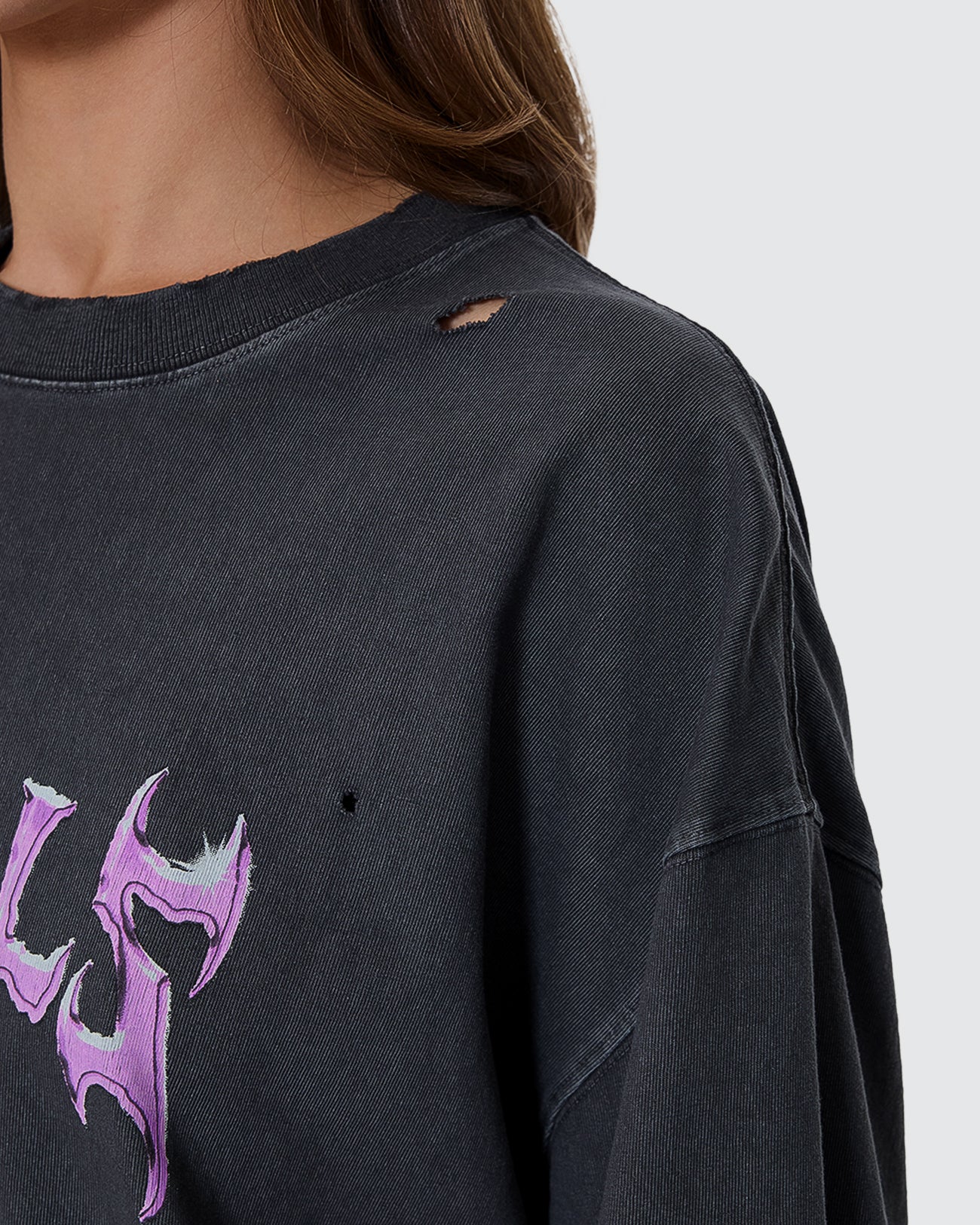 Neon Metal Oversized Tee