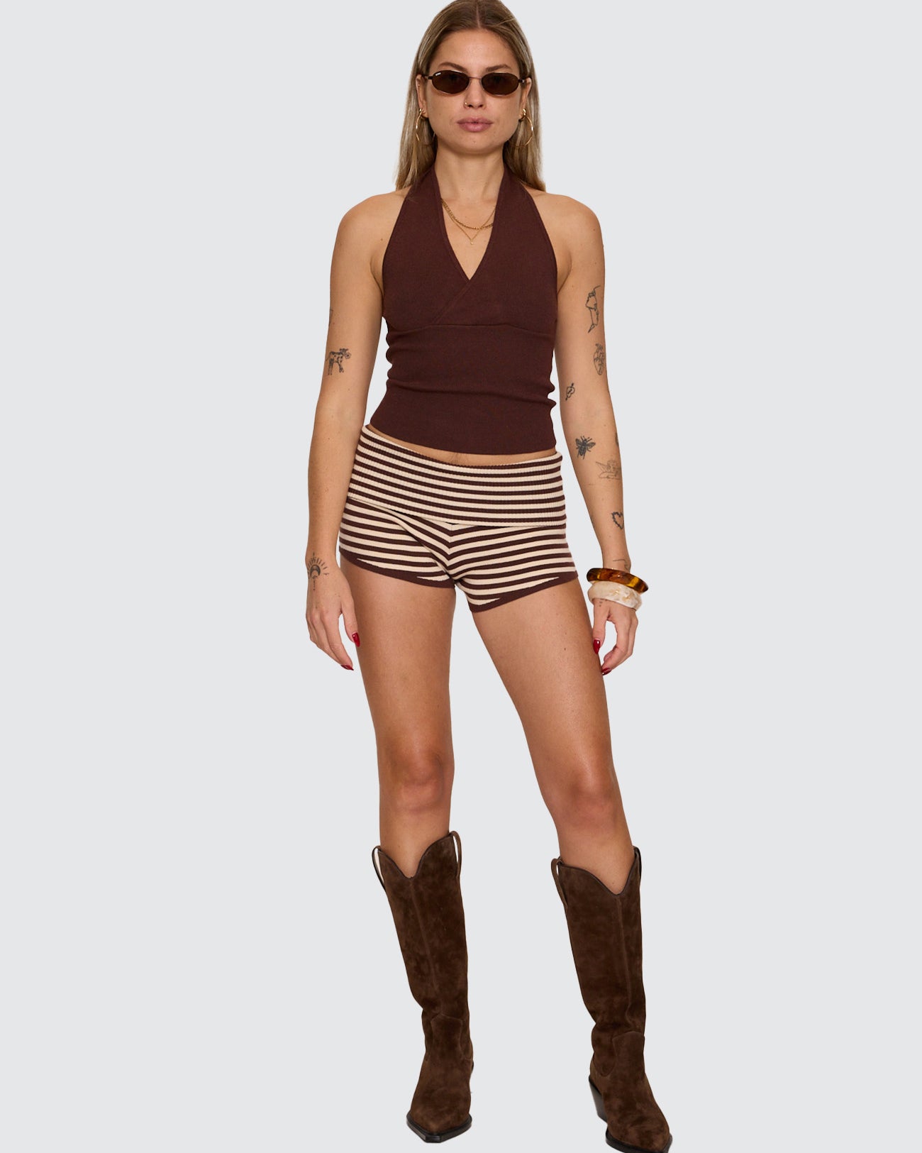 Dayna Knit Halter Top