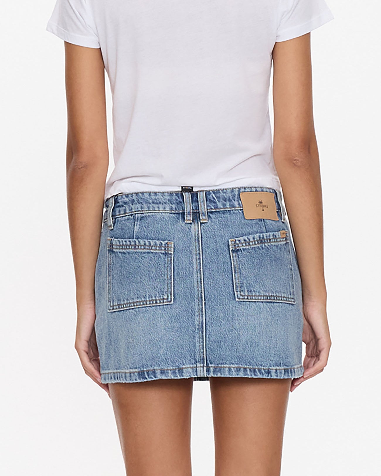 Wyatt Y2K Mid Rise Mini Skirt