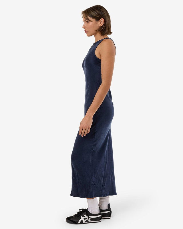 Indigo Slip Dress