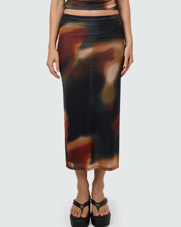 Metamorphic Daze Slip Skirt