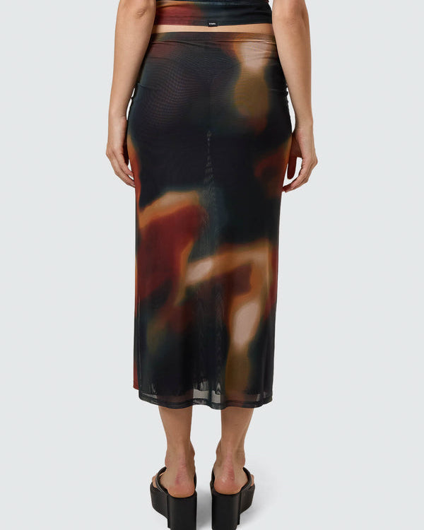Metamorphic Daze Slip Skirt