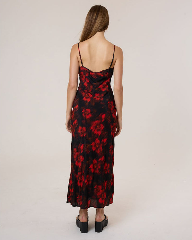 Lucky For You Floral Maxi Dress
