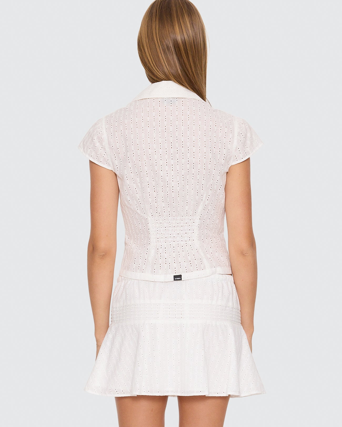 Danica Broderie Anglaise Top