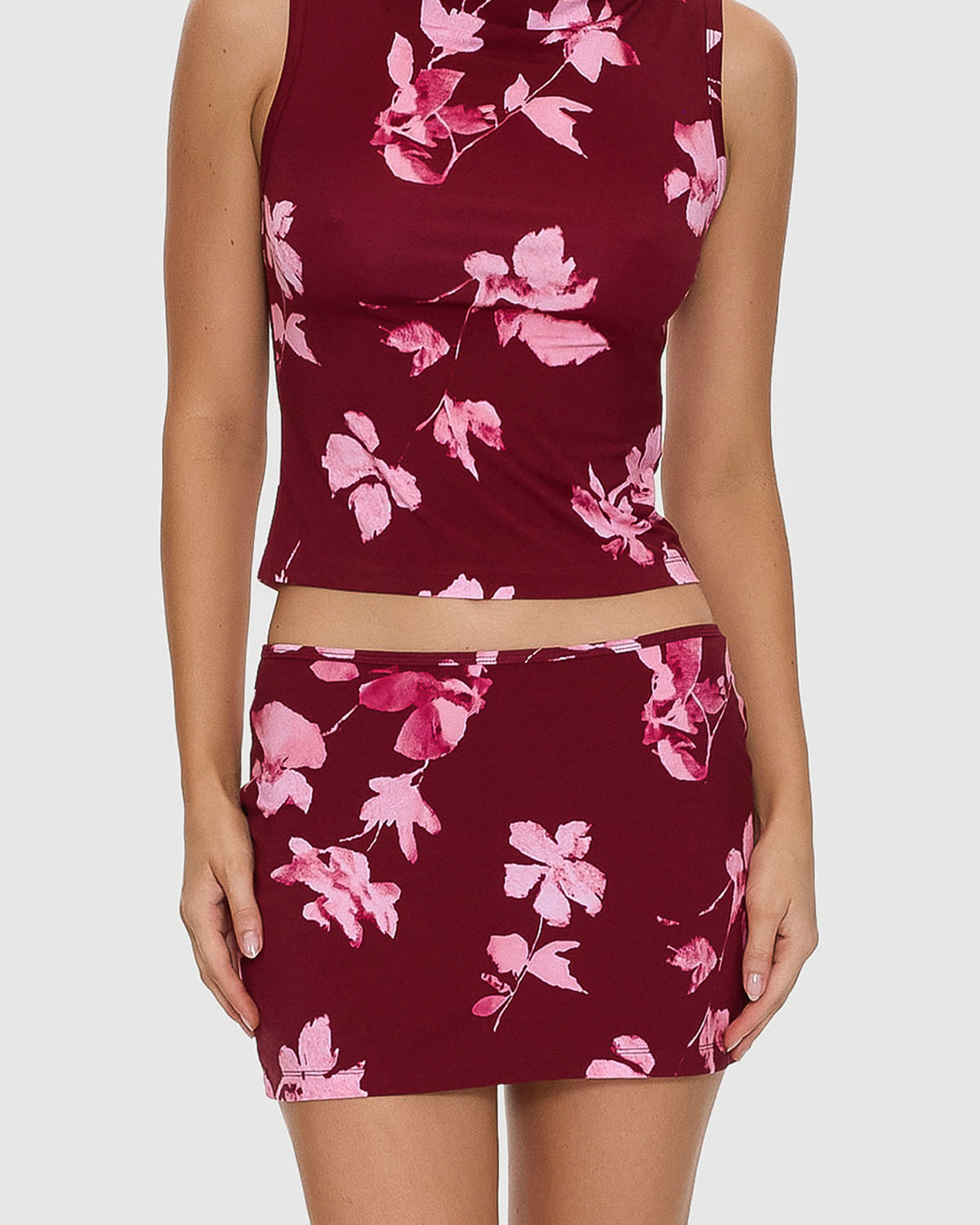 Full Bloom Mini Skirt