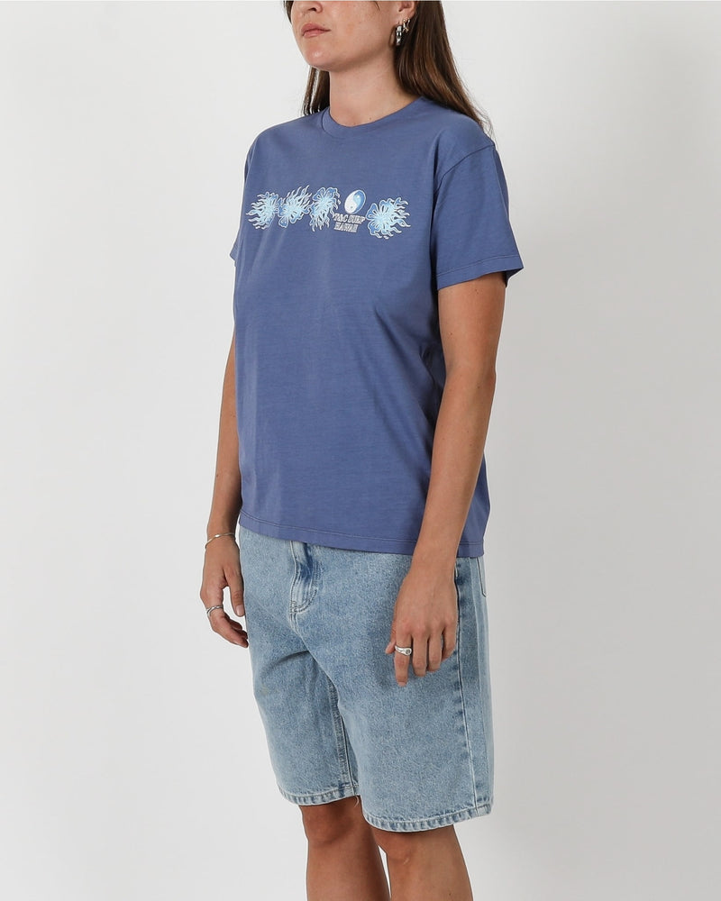 Flaming Hibiscus Regular Fit Tee