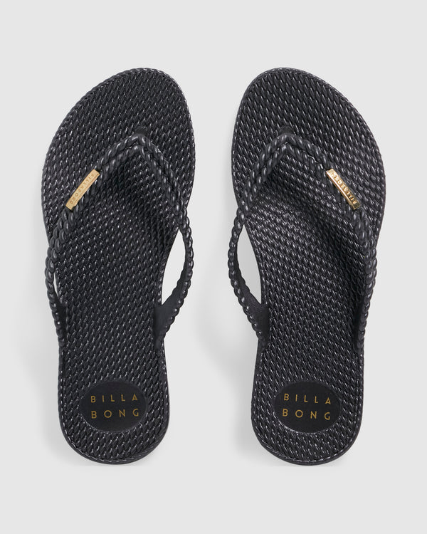 Kick Back Metallic Thong