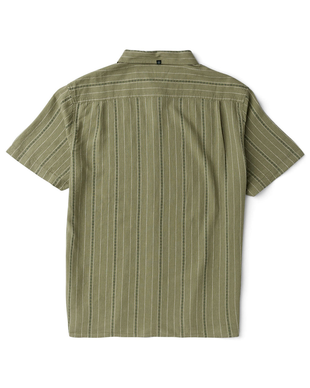 Linen Pin Short Sleeve Shirt