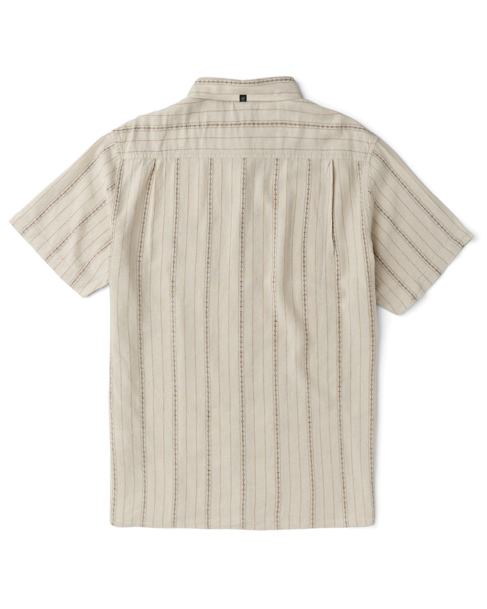 Linen Pin Short Sleeve Shirt
