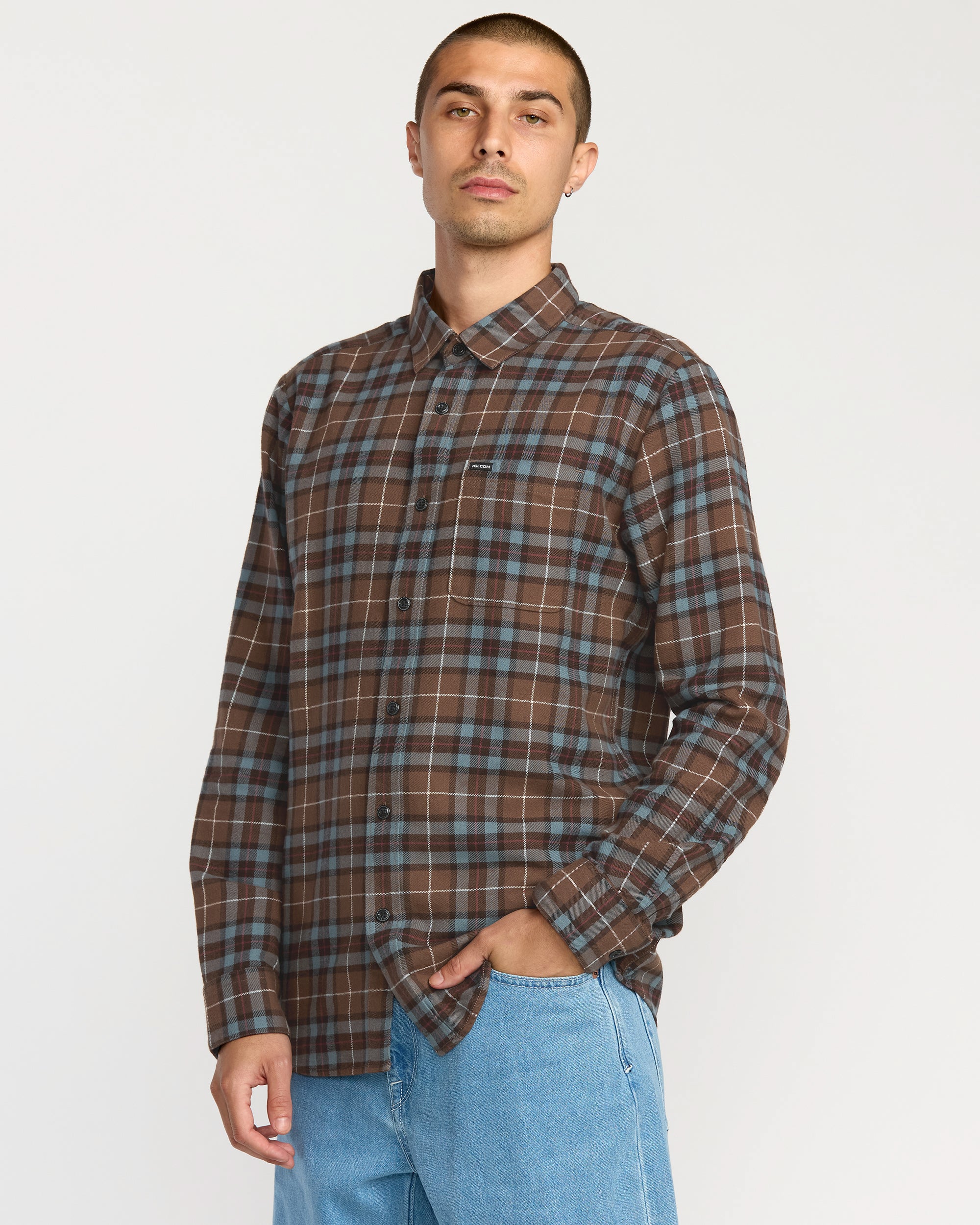 Caden Plaid Long Sleeve Shirt