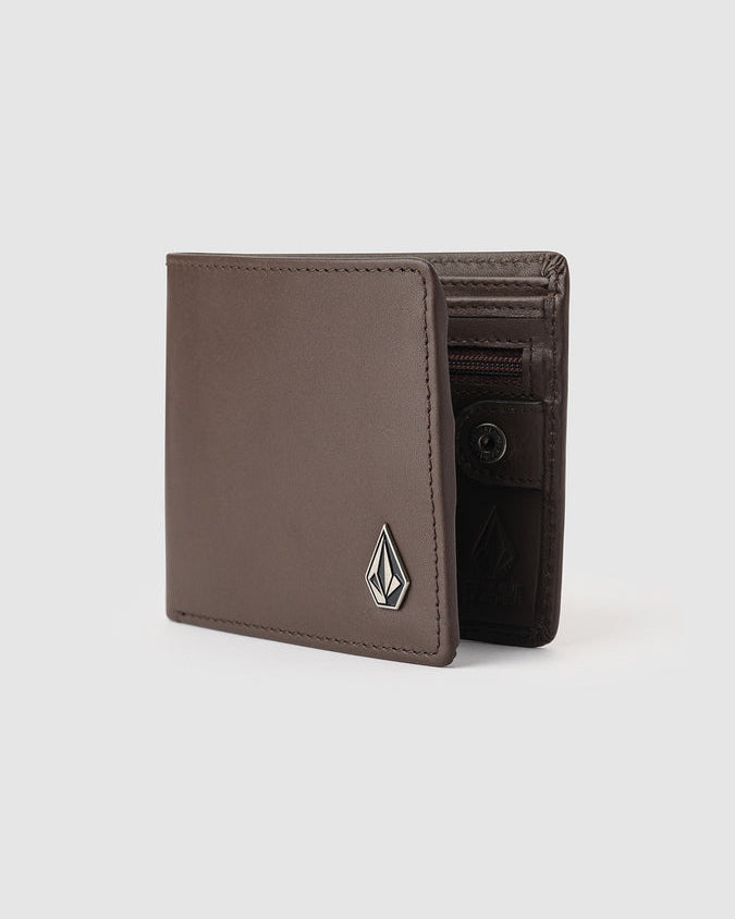 Single Stone Leather Wallet