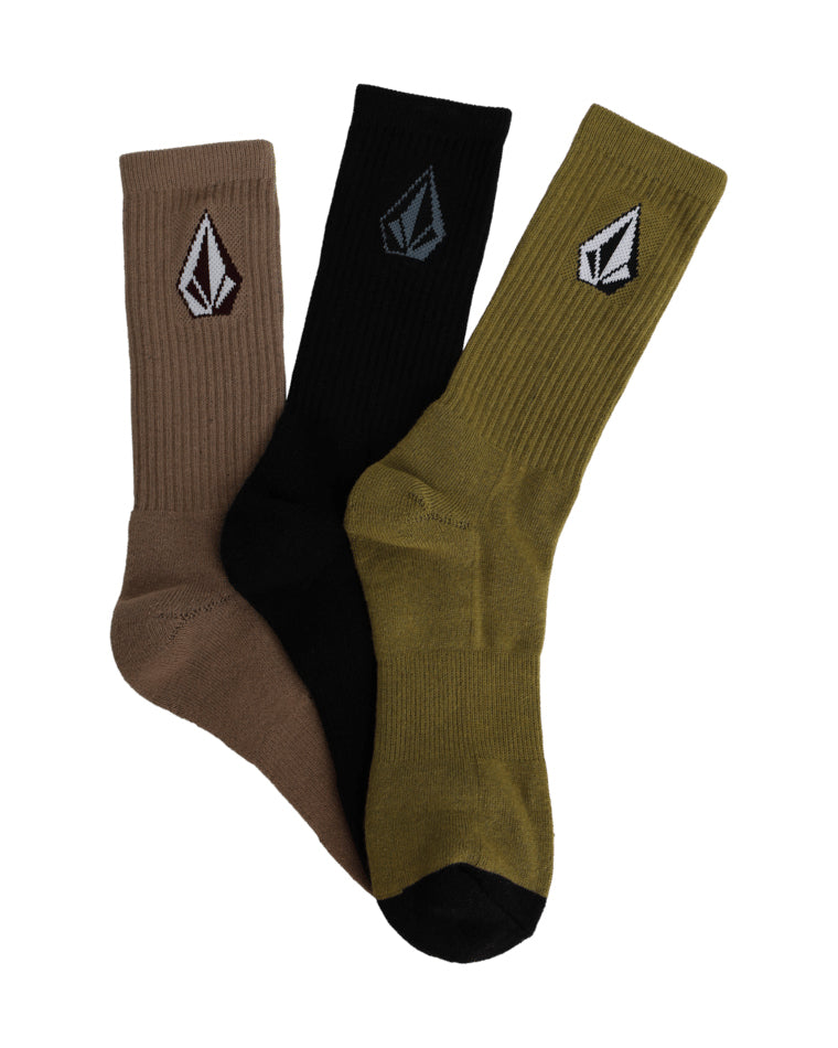 Full Stone Mix Sock 3Pk