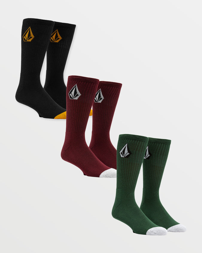 Full Stone Mix Sock 3Pk