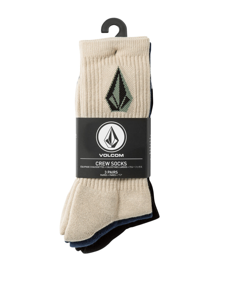 Full Stone Mix Sock 3Pk