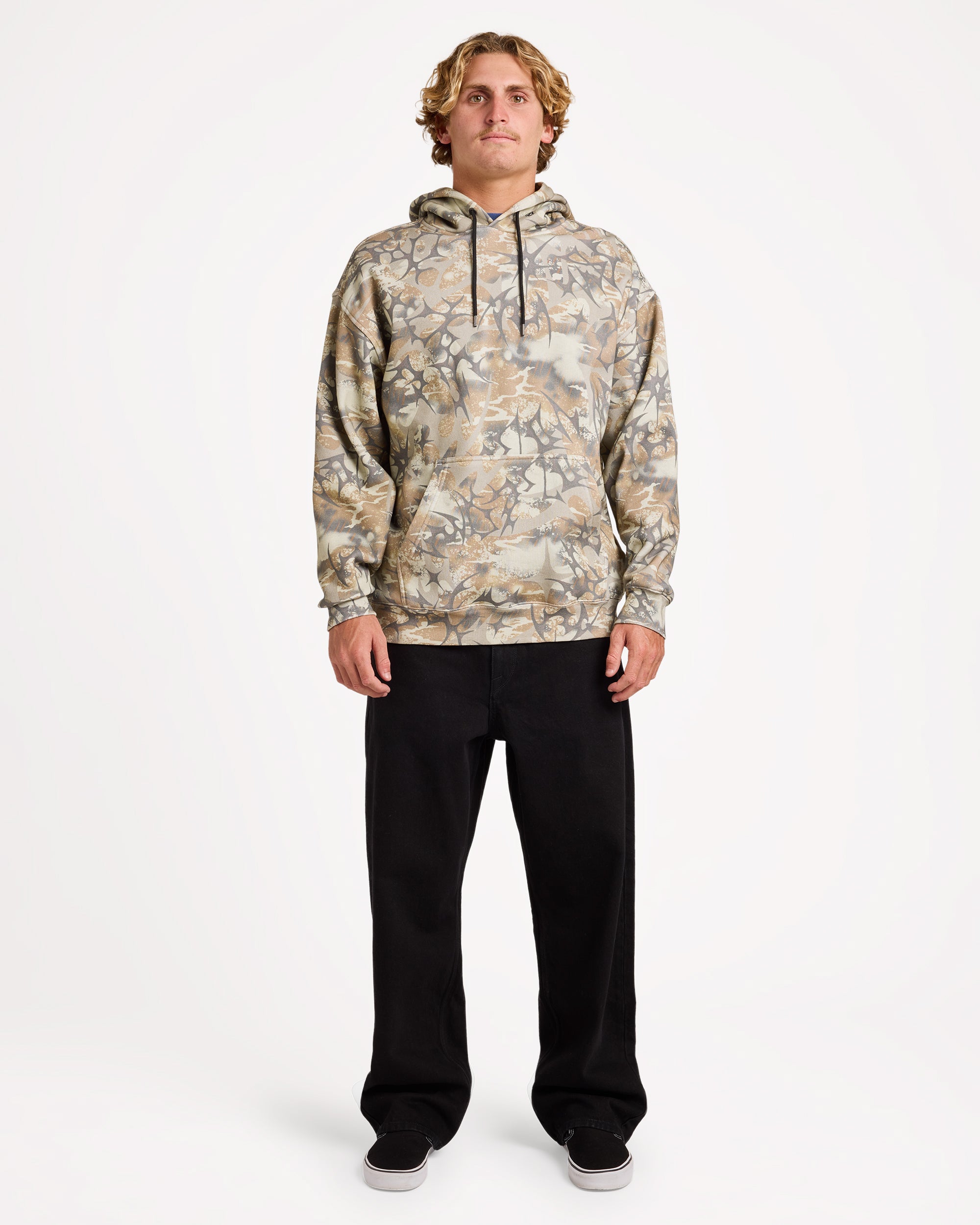 Psych Camo Pullover Hood