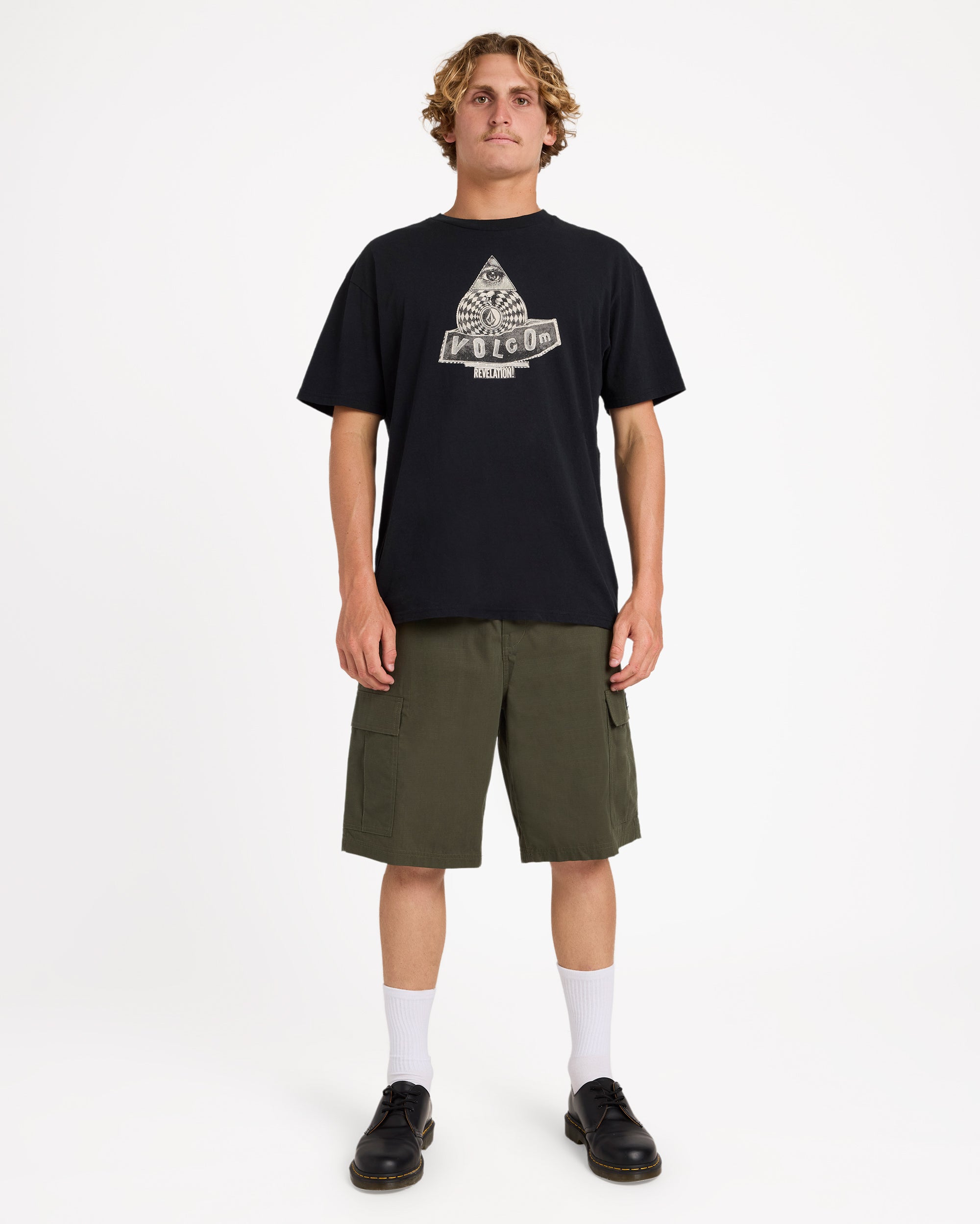 Tripper Elastic Waist Cargo Short