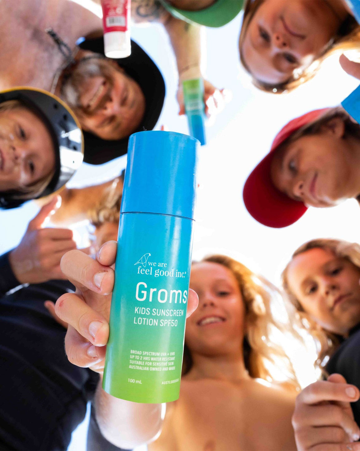Grom Kids Sunscreen Lotion SPF50 Roll On 100ml