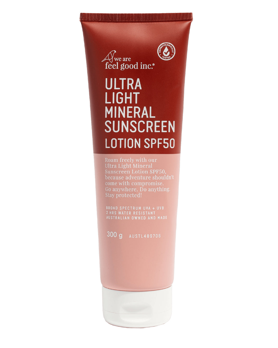 Ultra Light Mineral Sunscreen Lotion SPF50 300g