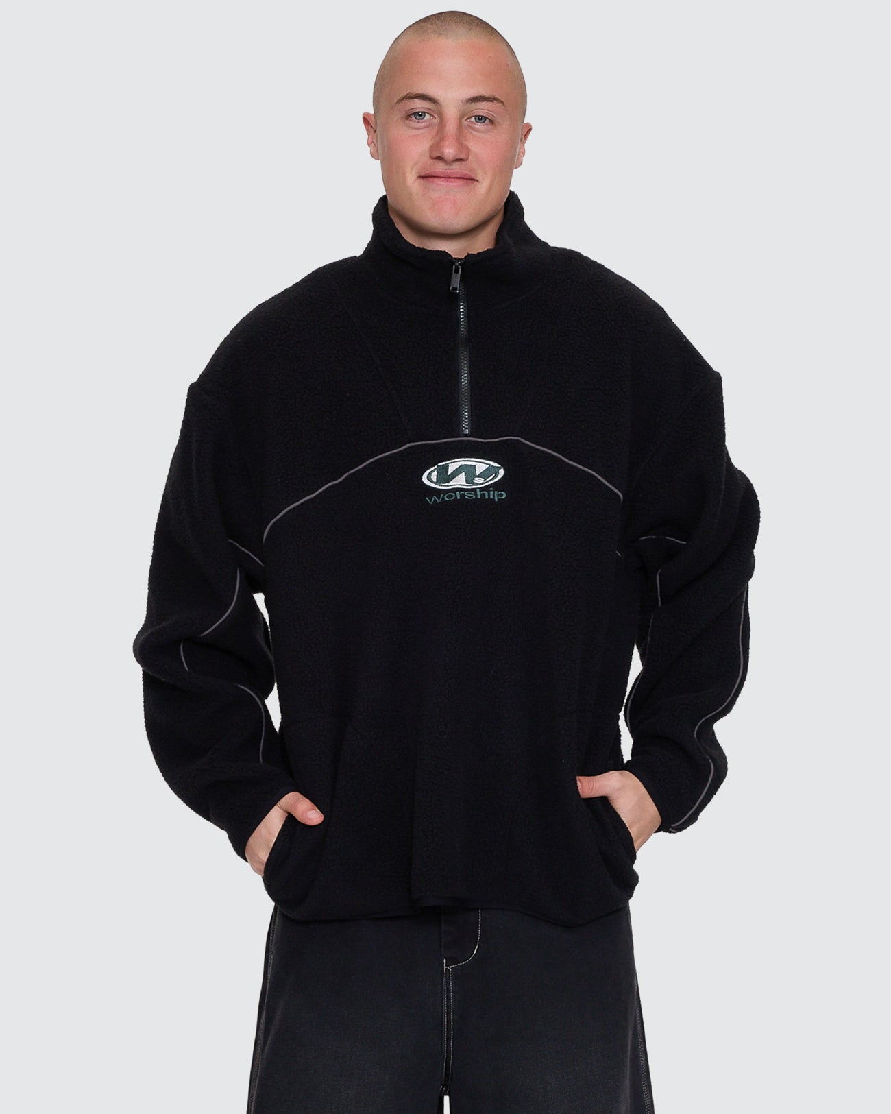 Sonic Quarter Zip Sherpa Fleece