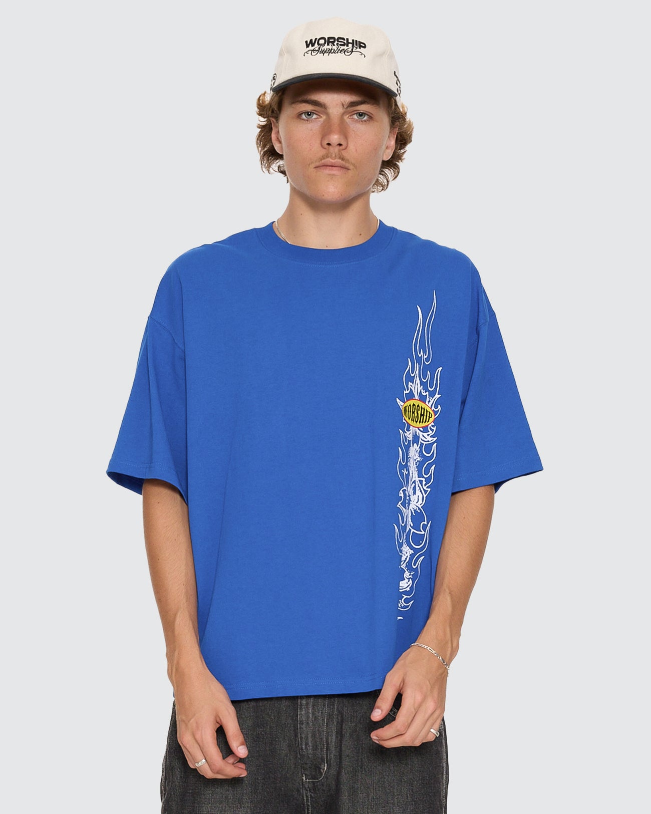 Tropical Heat Box Crop Tee