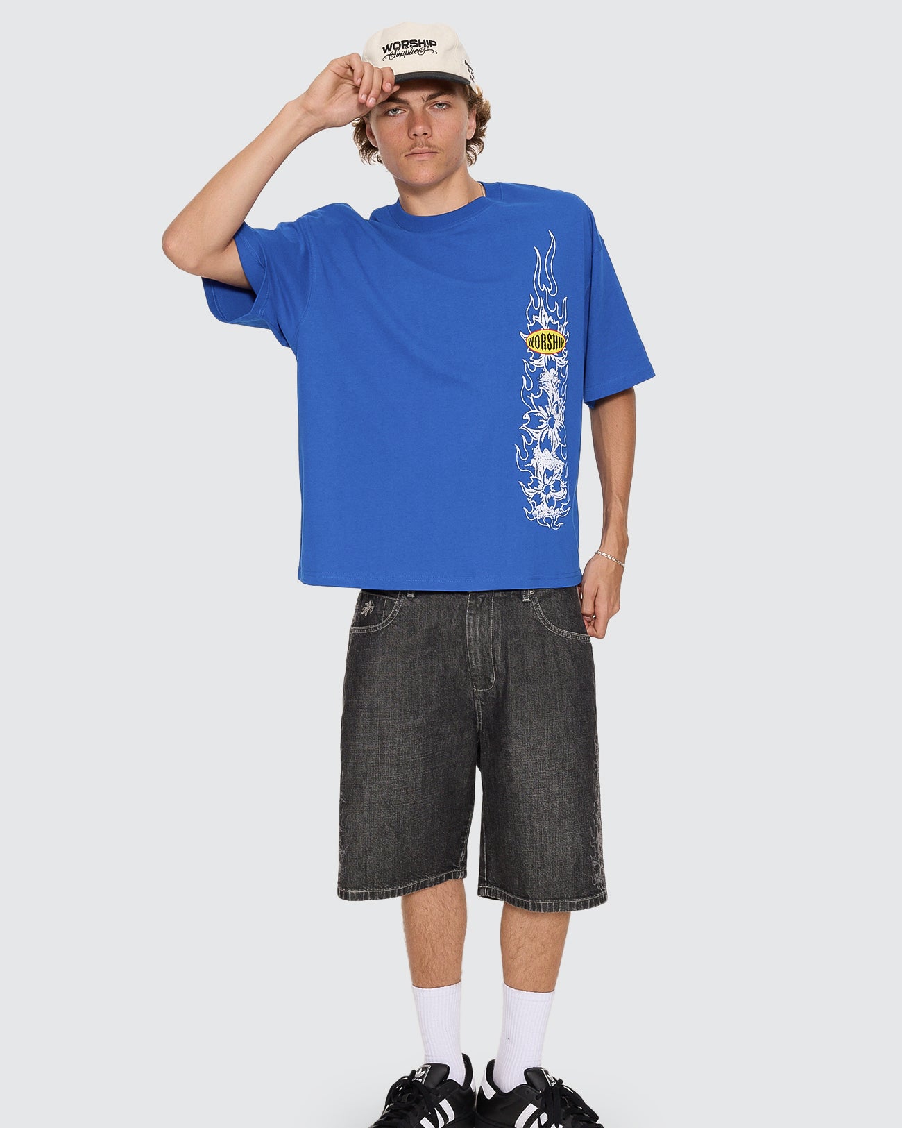 Tropical Heat Box Crop Tee