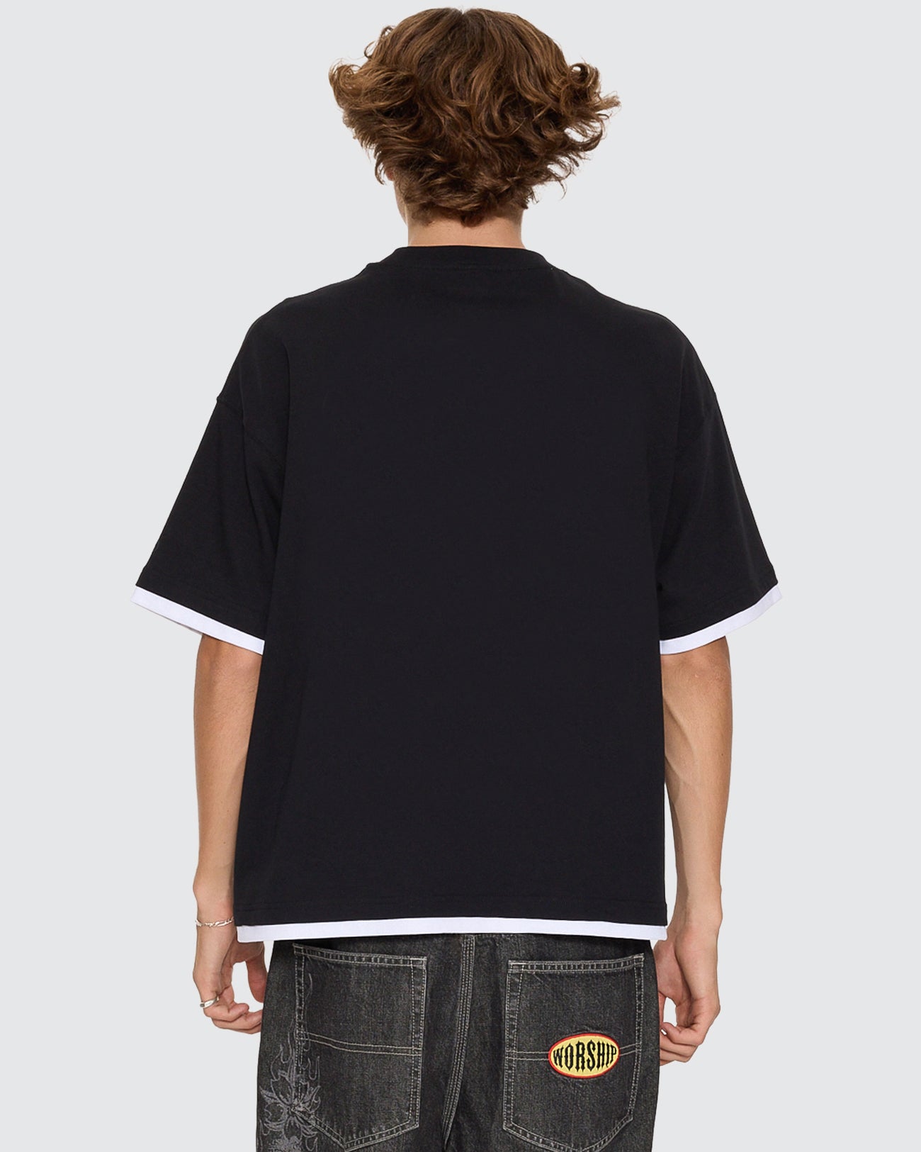 Tropic Reign Box Crop Layer Tee