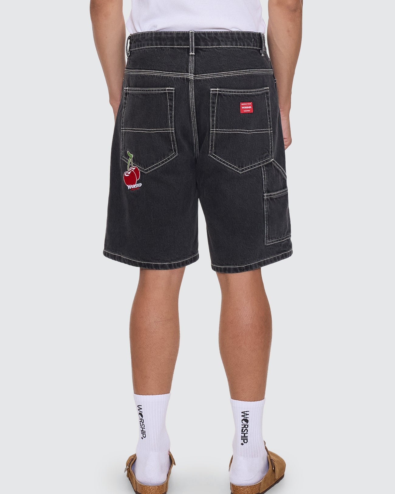 Glazed Carpenter Jean Short