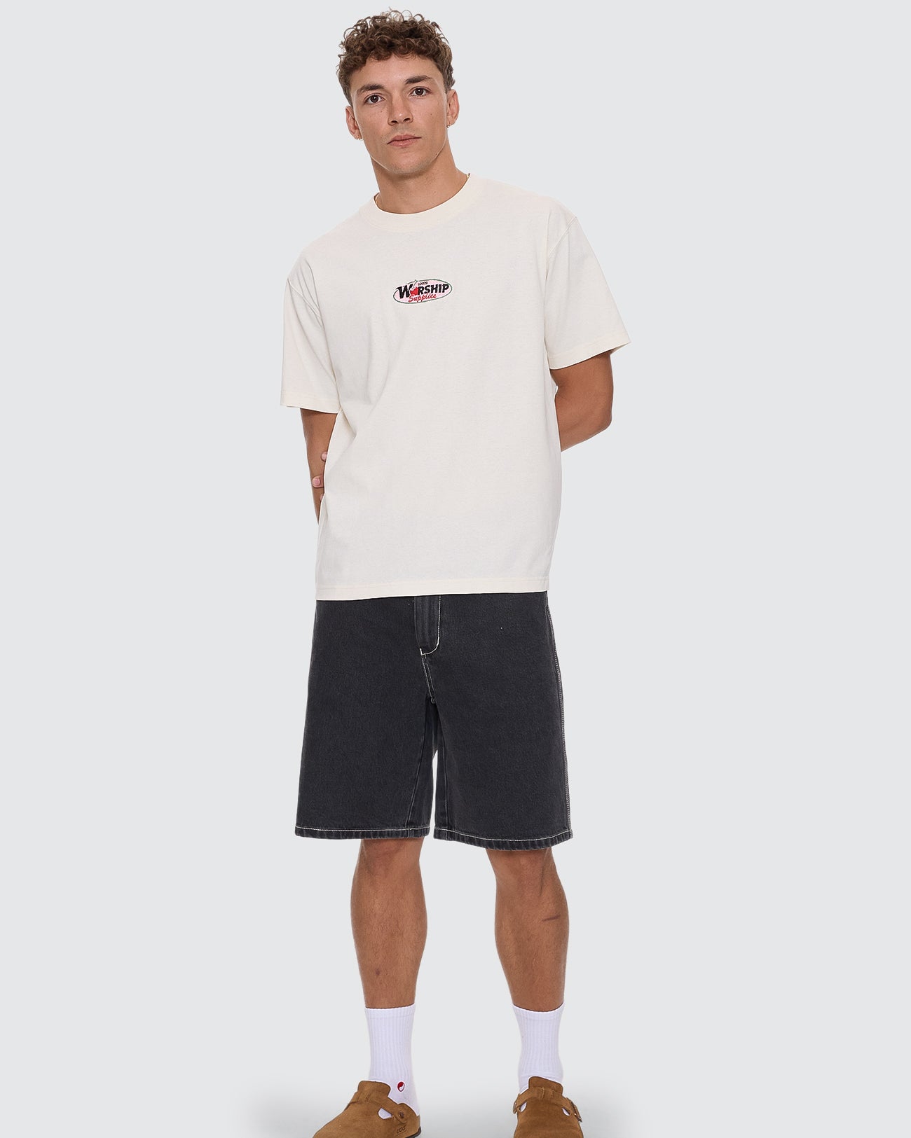 Glazed Carpenter Jean Short