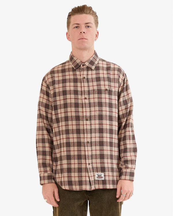 Maybe Today Long Sleeve Flannel Shirt