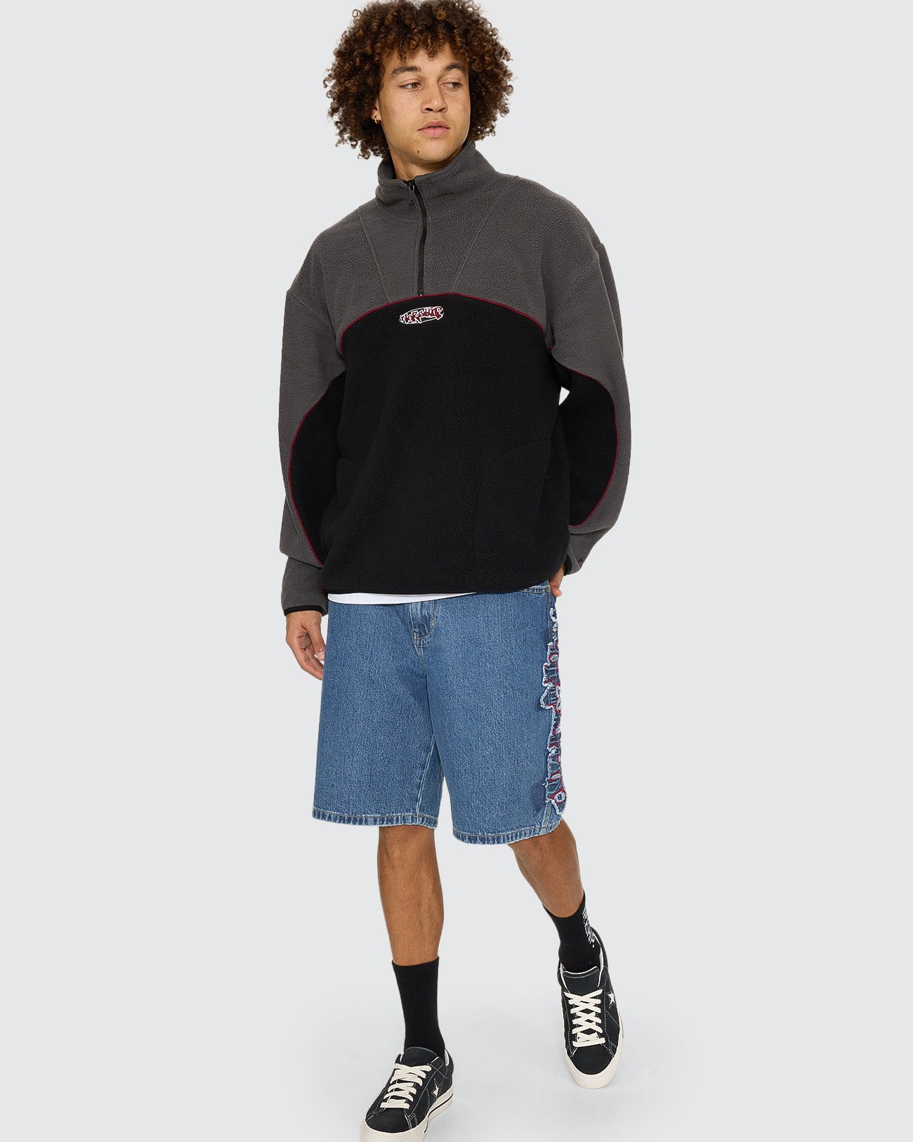 Wyldstyle Quarter Zip Sherpa Fleece