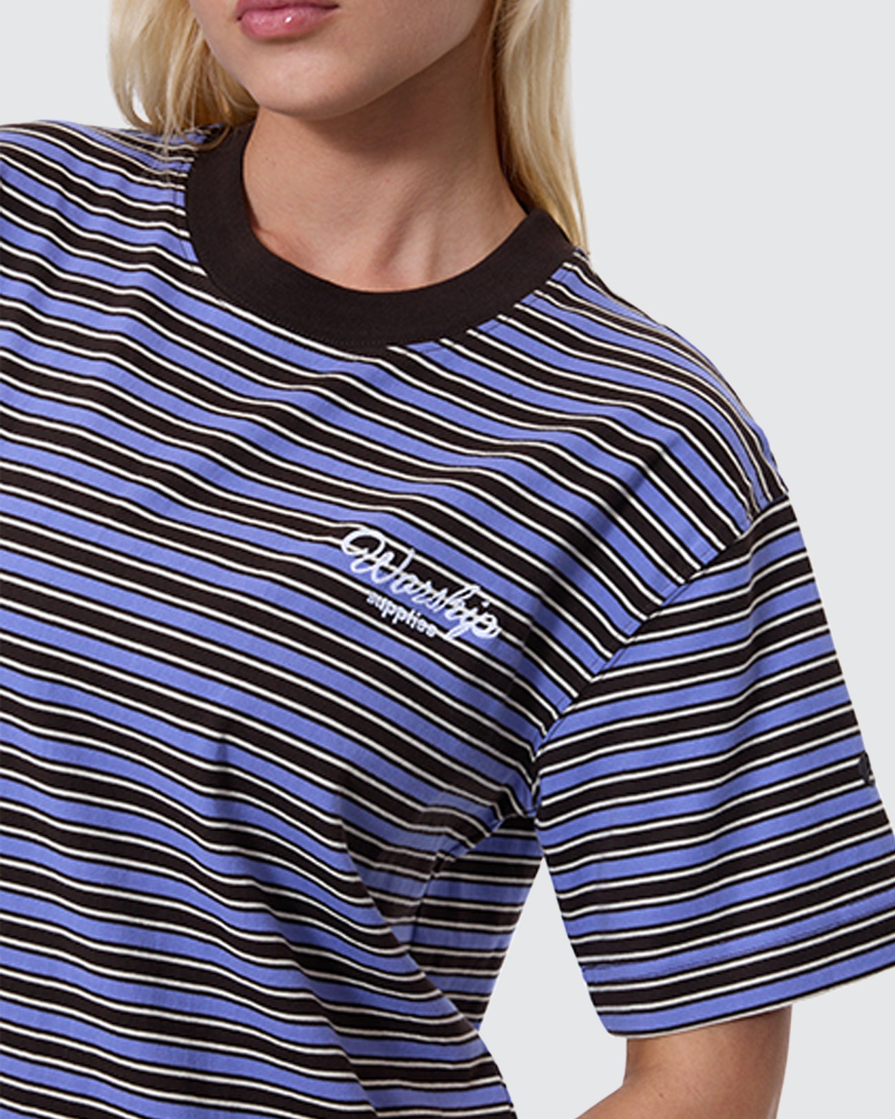 Coed Stripe Regular Fit Tee