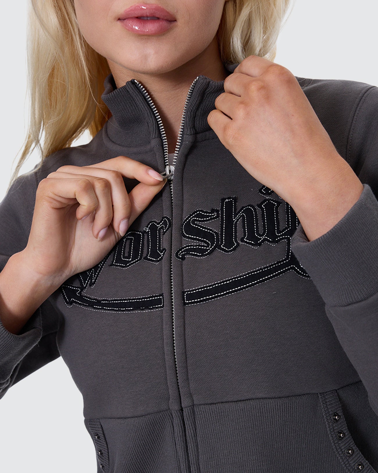 Treasured Y2K Zip Fleece Jacket