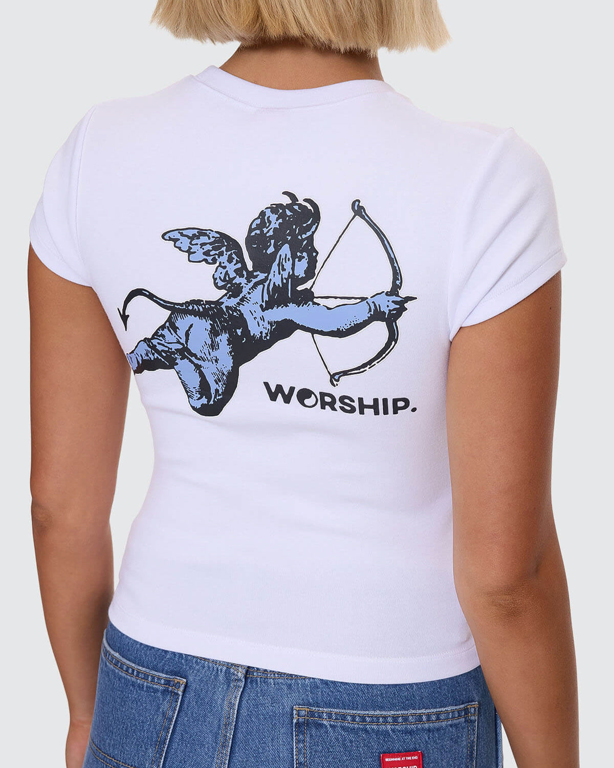 Cherub Cap Sleeve Tee