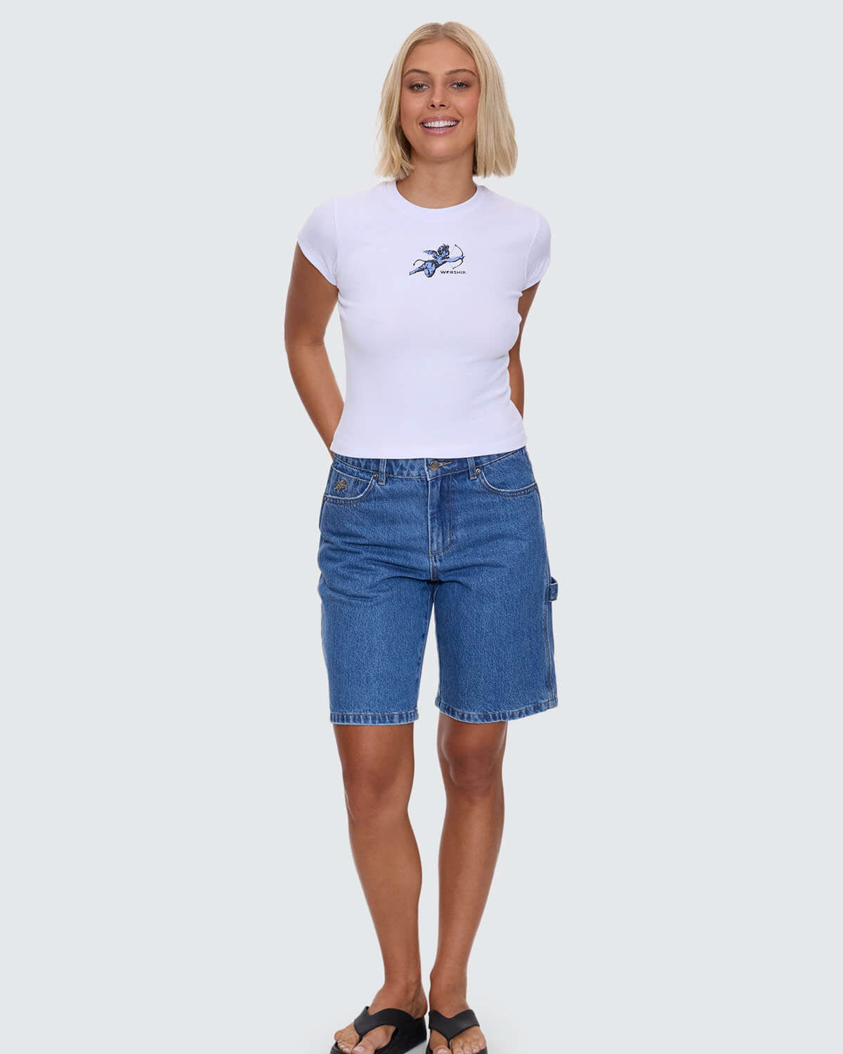 Cherub Cap Sleeve Tee