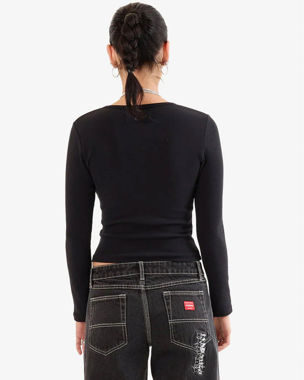 Entice Slim Fit Long Sleeve Top