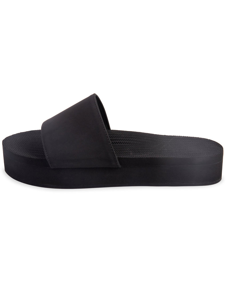 Womens Essntls Platform Slide