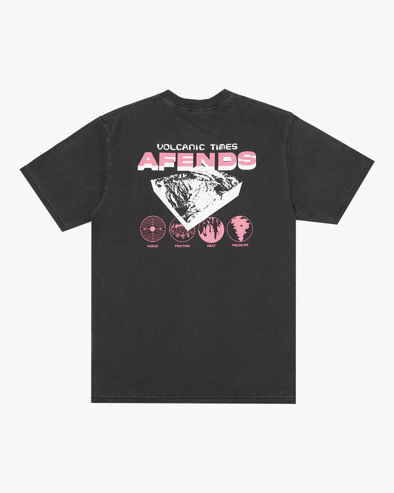 Volcanic Times - Recycled Retro Fit Tee