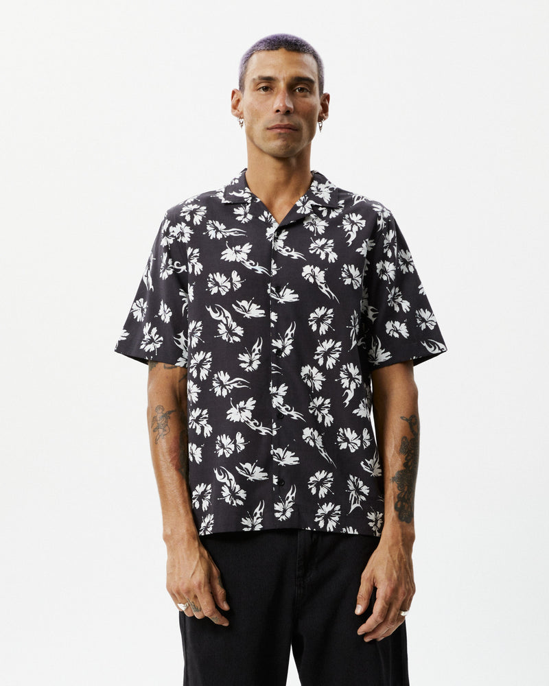 Hibiscus - Recycled Cuban Shirt